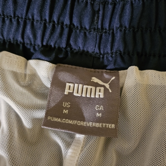 NWT Puma athletic shorts. Blue medium size. - Picture 4 of 4
